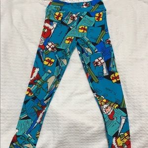 Kid Lularoe Christmas Leggings